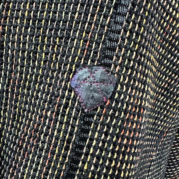 Deborah Cross Vintage Textile Wearable Art Jacket Blazer Small Medium - Picture 3 of 8